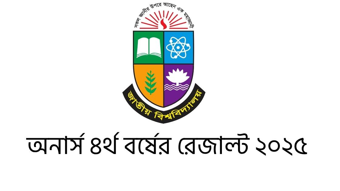 অনার্স ৪র্থ বর্ষের রেজাল্ট ২০২৫